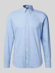 Regular Fit Business-Hemd mit Button-Down-Kragen Modell 'Rickert' von BOSS Orange Blau - 1