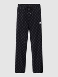 Sweatpants mit Label-Stitching von PUMA PERFORMANCE Schwarz - 43