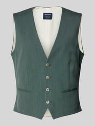 Slim Fit Weste mit Allover-Muster von MCNEAL - 34