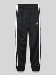 Regular Fit Sweatpants mit Label-Stitching von adidas Originals Schwarz - 29