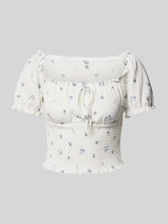 Regular Fit Top mit Allover-Muster Modell 'HILLARY' von Only - 10