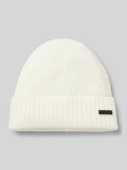 Mütze aus Wolle mit Logo-Patch Modell 'Fati' von BOSS - 18