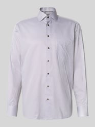 Modern Fit Business-Hemd mit Knopfleiste von ETERNA Beige - 40