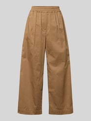Regular Fit Weite Hose aus reiner Baumwolle Modell 'GOLFO' von Weekend Max Mara - 38