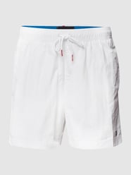 Zwembroek met meshvoering van Tommy Hilfiger Wit - 7