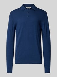 Gebreide pullover met kasjmier en polokraag, model 'FRODE' van Casual Friday - 36
