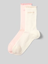 Socken aus Baumwoll-Mix im 2er-Pack von HUGO Pink - 11