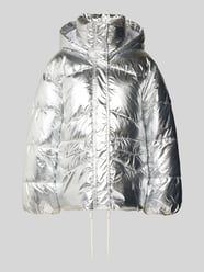 Boxy Fit Steppjacke mit metallisch glänzendem Oberstoff Modell 'PEARL' von Only Grau - 16