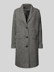 Płaszcz wełniany krój regular fit z kołnierzem z połami i kieszeniami z patką od Lauren Ralph Lauren - 30