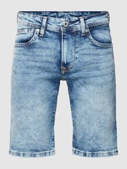 Jeansshorts im 5-Pocket-Design Modell 'HATCH' von Pepe Jeans Blau - 7