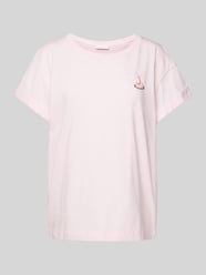 T-Shirt mit Motiv-Print von Rich & Royal Pink - 10