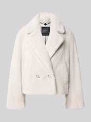 Teddyjacke mit doppelreihiger Knopfleiste von Marc Cain - 2