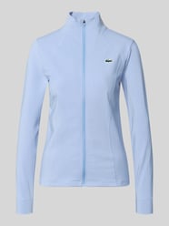 Kurtka treningowa o kroju slim fit z naszywką z logo od Lacoste Sport - 47