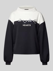 Sweatshirt met opstaande kraag van Monari - 47