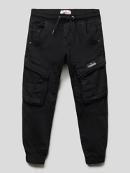 Cargohose mit Label-Patch Modell 'Carlos' von VINGINO Schwarz - 1