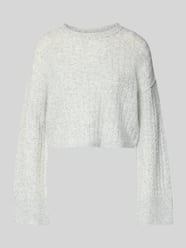 Sweter o kroju regular fit w dzianinowej optyce model 'Milla' od NOISY MAY® - 6