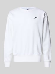 sweatshirt met labelstitching en ronde hals van Nike - 8