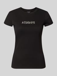 Slim Fit T-Shirt aus Baumwolle von Armani Exchange - 7