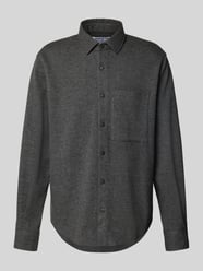 Regular fit vrijetijdsoverhemd met borstzak van JAKE*S STUDIO MEN - 47