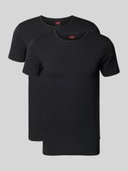 T-Shirt mit geripptem Rundhalsausschnitt im 2er-Pack von Levi's® - 18