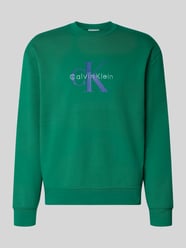 Sweatshirt mit Rundhalsausschnitt und Logo von Calvin Klein Jeans - 14