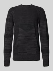 Gebreide pullover met logostitching en ronde hals van G-Star Raw - 9