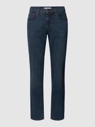 Straight Fit Jeans mit Label-Detail Modell 'CADIZ' von Brax Blau - 41
