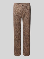 Straight Fit Jeans aus Baumwoll-Mix mit Modal-Anteil Modell 'Dream Cropped' von MAC - 24