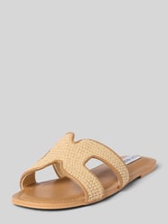 Slides mit Label-Detail Modell 'ZARNIA' von Steve Madden Beige - 4