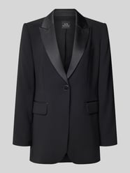 Regular Fit Blazer mit Pattentaschen von ARMANI EXCHANGE Schwarz - 18