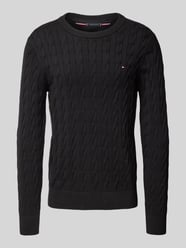 Regular fit gebreide pullover van zuiver katoen van Tommy Hilfiger - 39