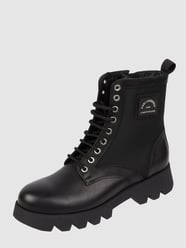 Buty ze skóry i tkaniny od Karl Lagerfeld Czarny - 36