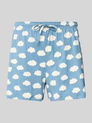 Pyjama-Hose mit elastischem Bund und Tunnelzug von Jake*s Casual - 36
