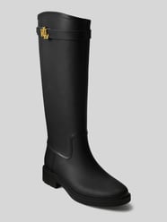 Gummistiefel mit Logo-Detail von Lauren Ralph Lauren - 11