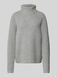 Strickpullover mit Turtleneck Modell 'Thyra' von MOS MOSH Grau - 11