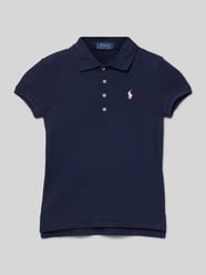 Regular Fit Poloshirt mit Logo-Stitching von Polo Ralph Lauren Teens Blau - 29