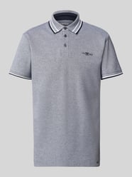 Regular Fit Poloshirt mit Kontraststreifen von Tom Tailor - 16