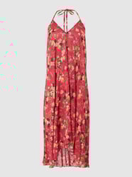 Jurk met bloemenmotief, model 'Ohara' van Banana Moon Roze - 33