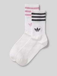 Socken mit Label-Stitching von adidas Originals Weiß - 24