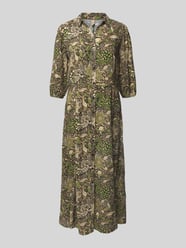 Hemdblusenkleid aus Viskose mit Knopfleiste von Soyaconcept - 9
