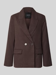 Loose Fit Longline Blazer mit Schulterpolstern von VERO MODA - 4