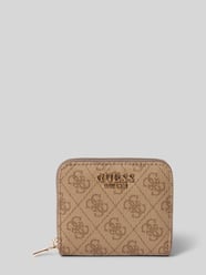 Portmonetka w skórzanym wyglądzie model 'Laurel' od GUESS - 45