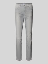 Jeansy o kroju slim fit w 5‑kieszeniowym fasonie model 'CICI' od ANGELS - 7