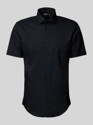 Slim Fit Business-Hemd in kurzärmeligem Design von Jake*s - 45