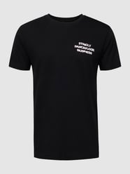 T-Shirt mit Statement-Print Modell 'BOLD' von Vertere Schwarz - 6