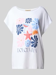 T-Shirt mit Motiv-Print und Rundhalsausschnitt von Smith and Soul - 2