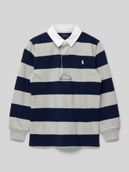 Koszulka polo z wyhaftowanym logo od Polo Ralph Lauren Kids - 14