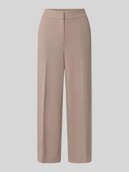 Regular Fit Weite Hose mit Bügelfalten Modell 'LT JULI' von Betty Barclay Beige - 11