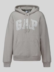 bluza o kroju regular fit z mieszanki bawełny model 'HERITAGE PO' od GAP - 28
