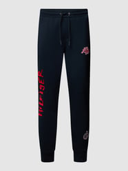 Sweatpants mit Label-Stitching von Tommy Hilfiger Blau - 40